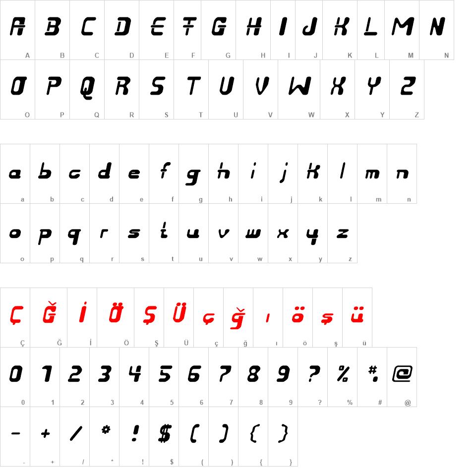 Bulgari font