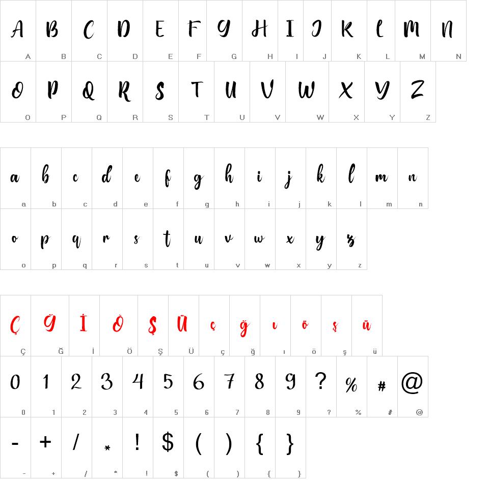 Bungalow font
