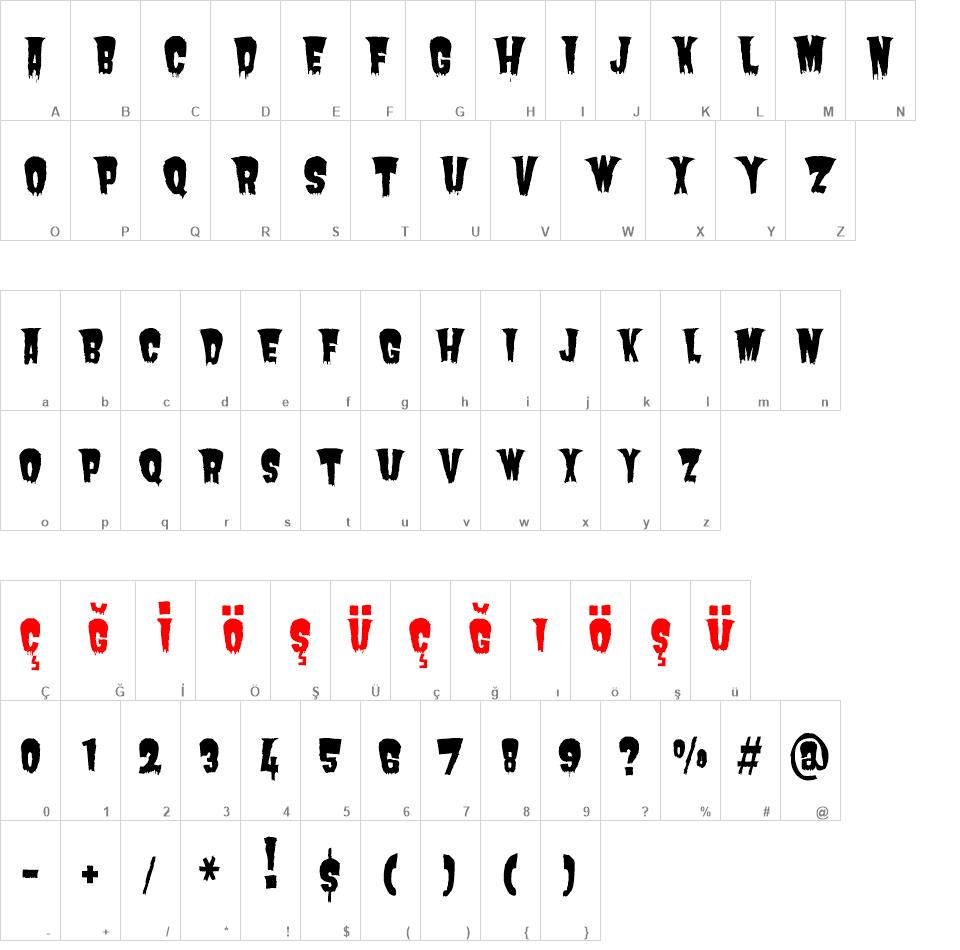 Butcherman font