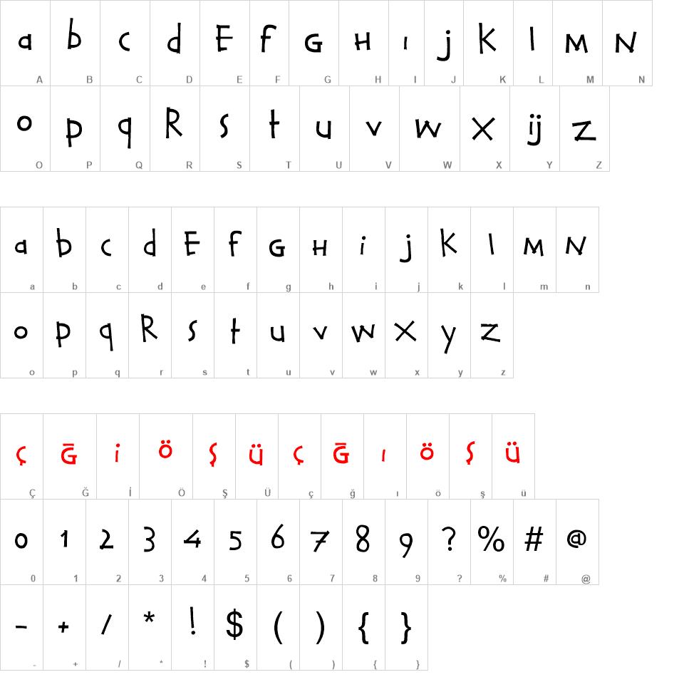 Calvin and Hobbes font