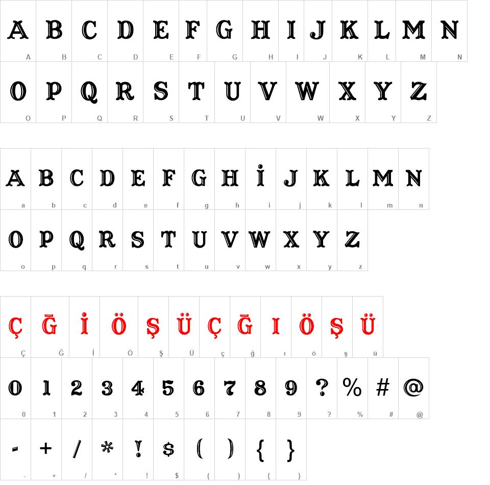 Captain Howdy font