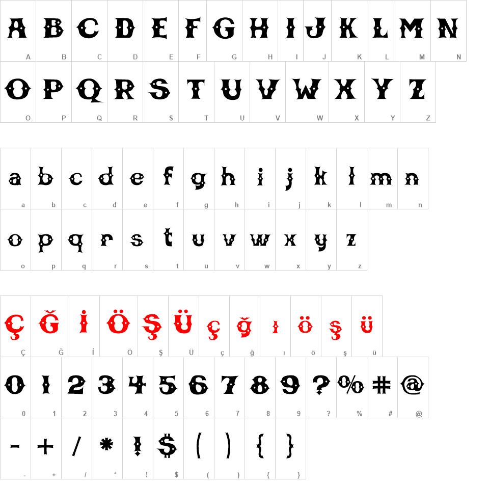 CBGBFont font