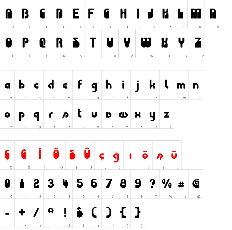 Choda font