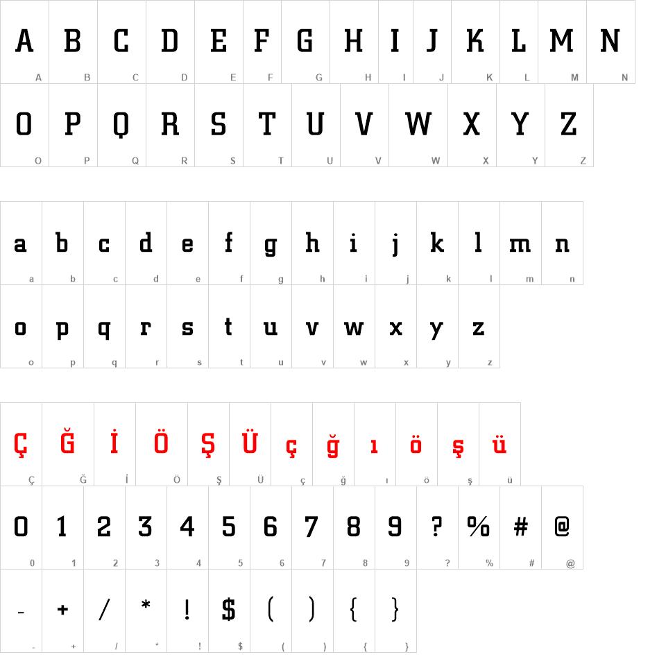 CityDMed font