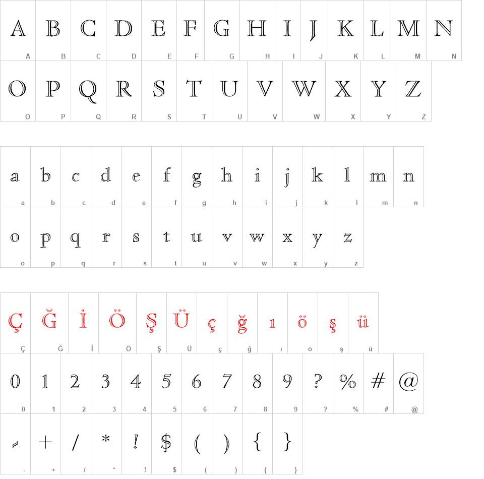 CloisterOpenFace BT font