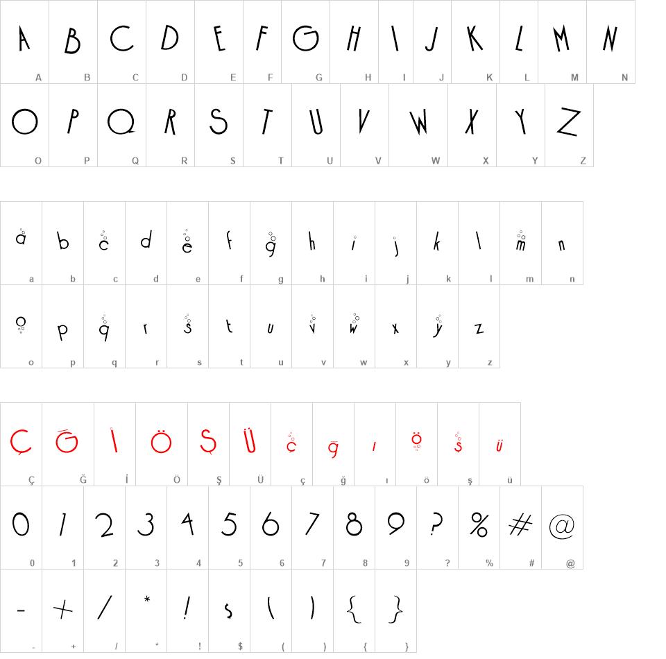 COCKB font