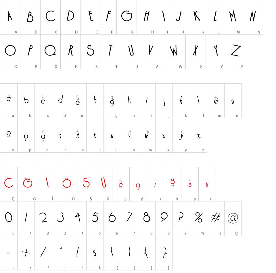 COCKB font