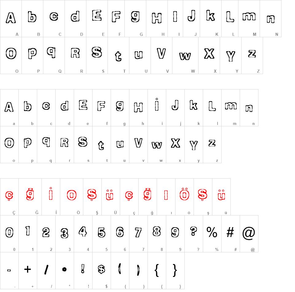 Comicate font