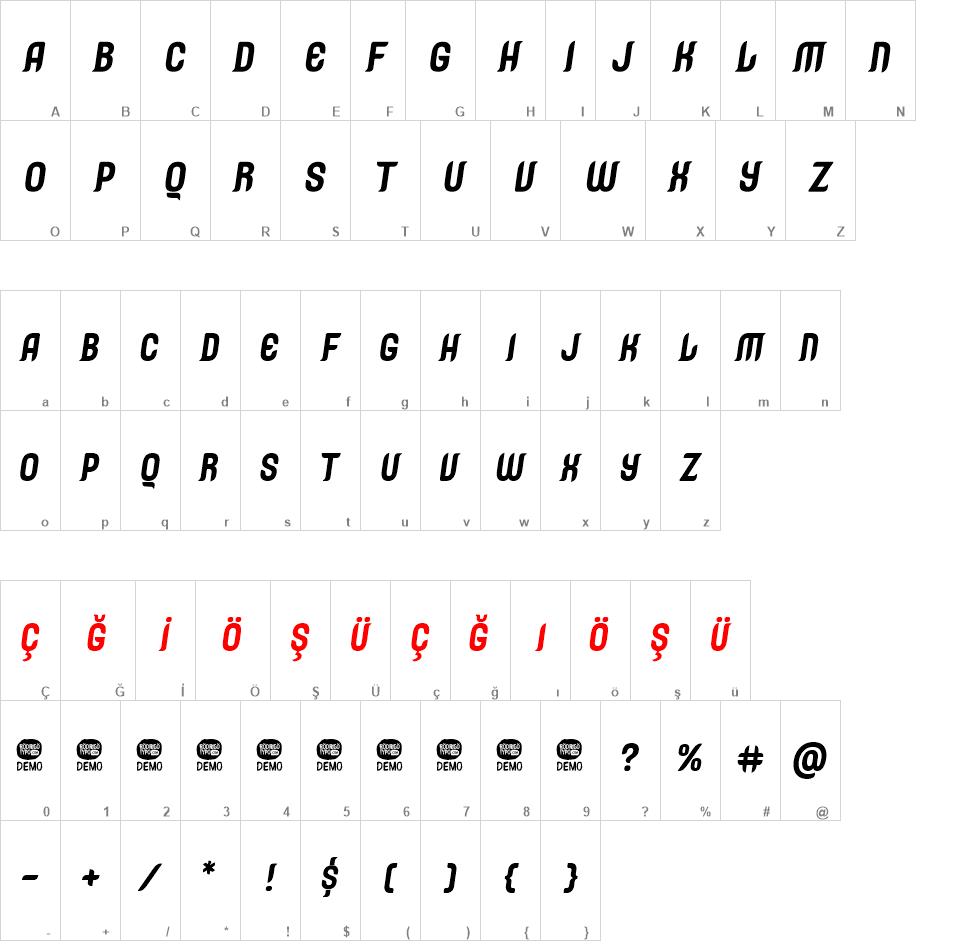 Caleuche font