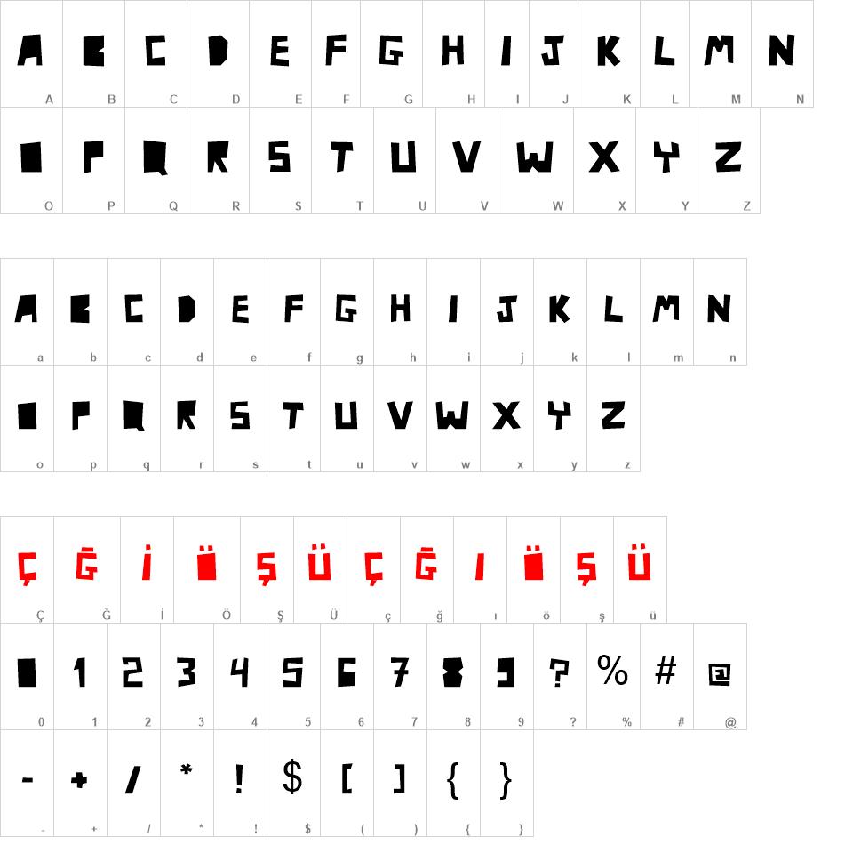 Caliqueña font