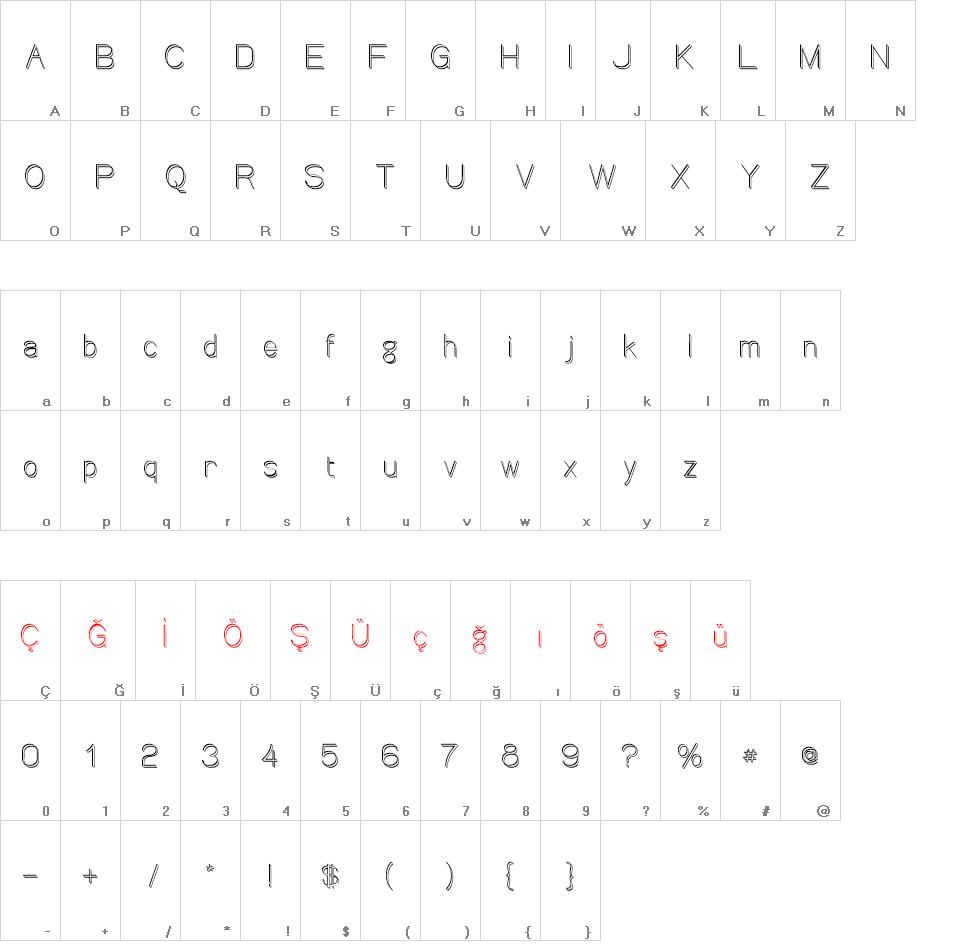 Canin font