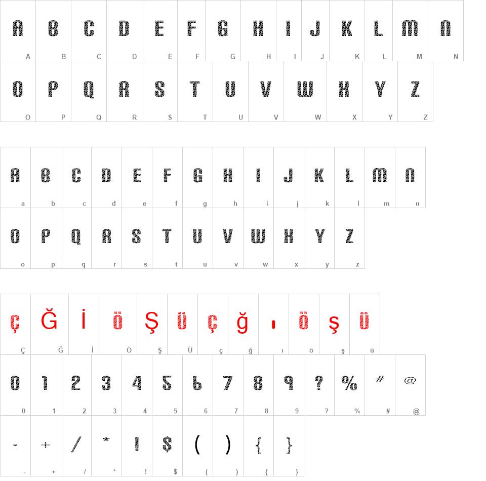 Carbon Phyber font