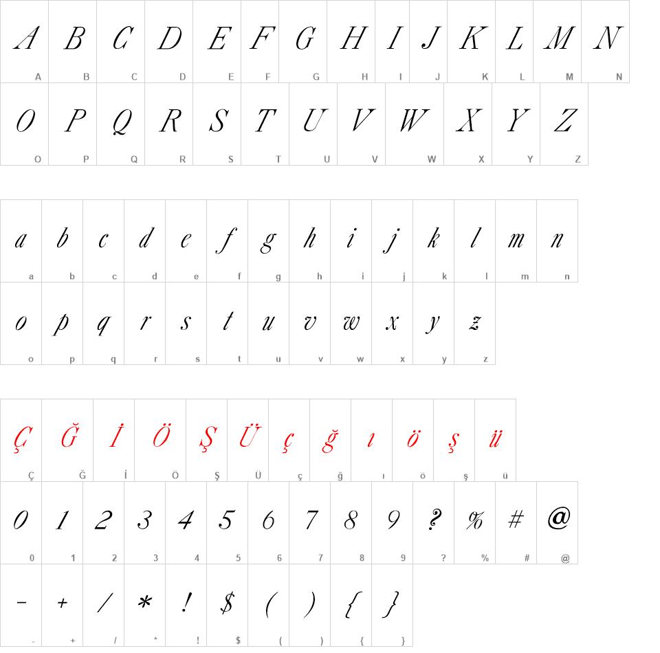 Caslon  font