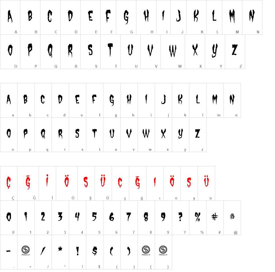 Castle Dracustein font