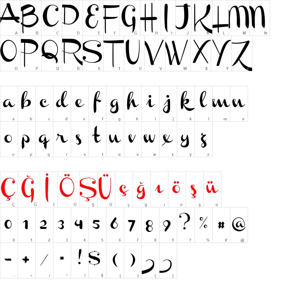 Channel font