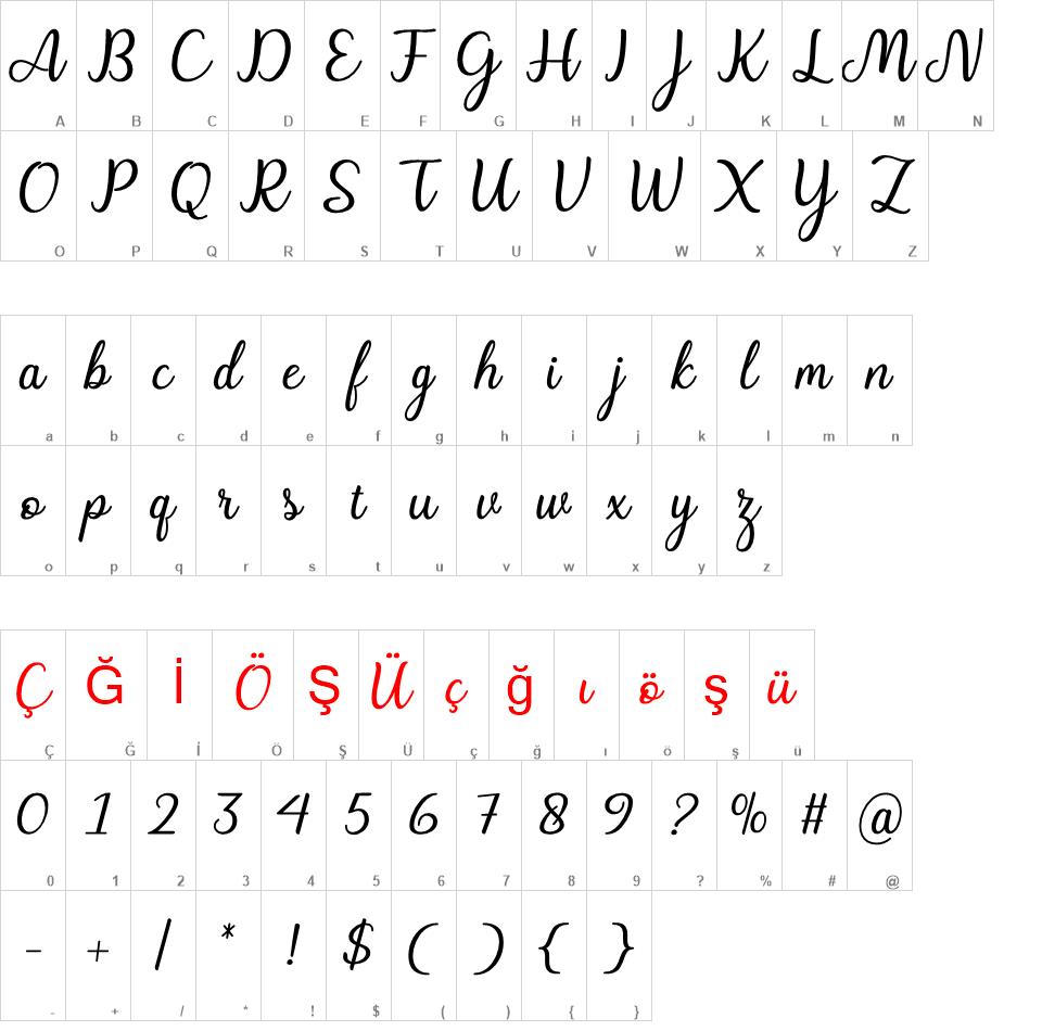 Charline  font