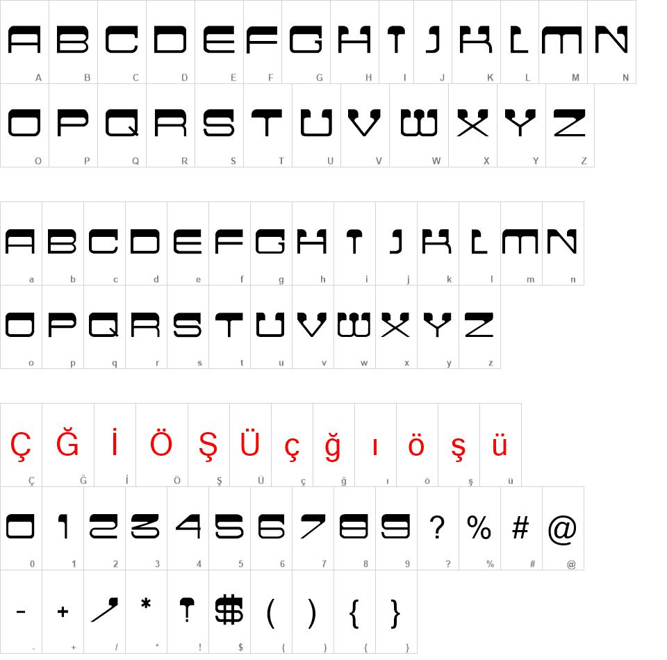 Cinema font