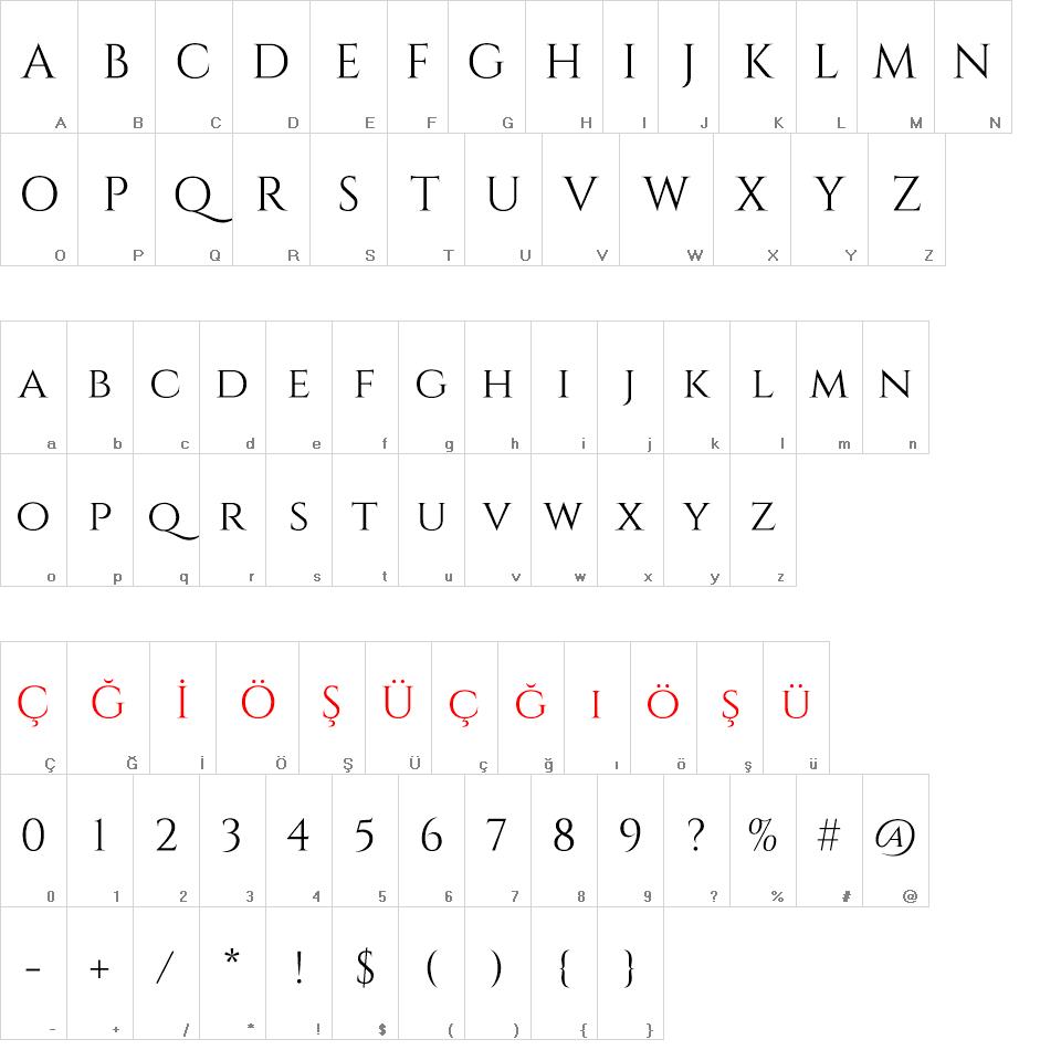 Cinzel font