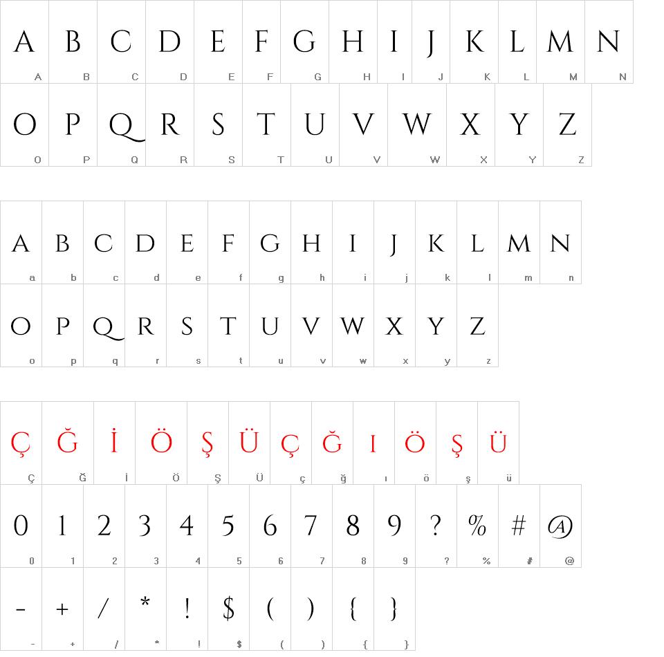 Cinzel font