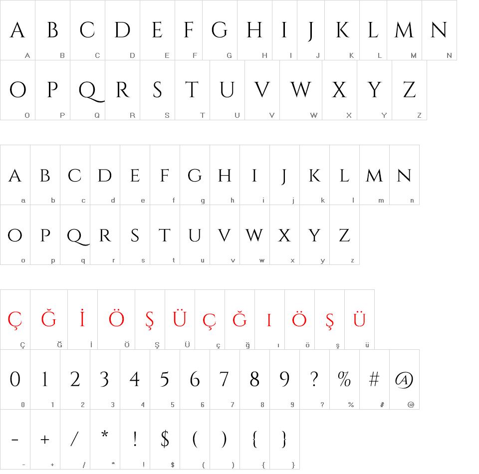 Cinzel font