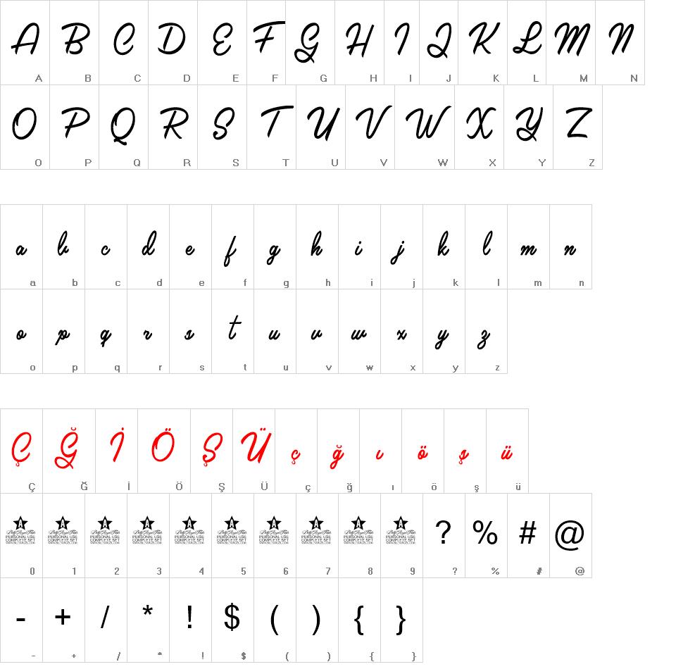 Claudia font