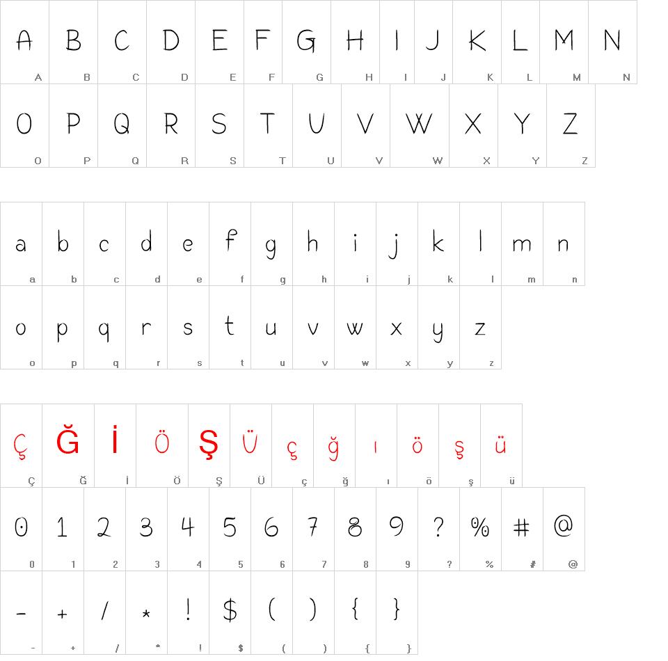 Coasta font