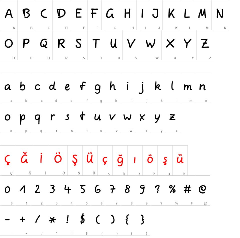 Comic Jens Font font