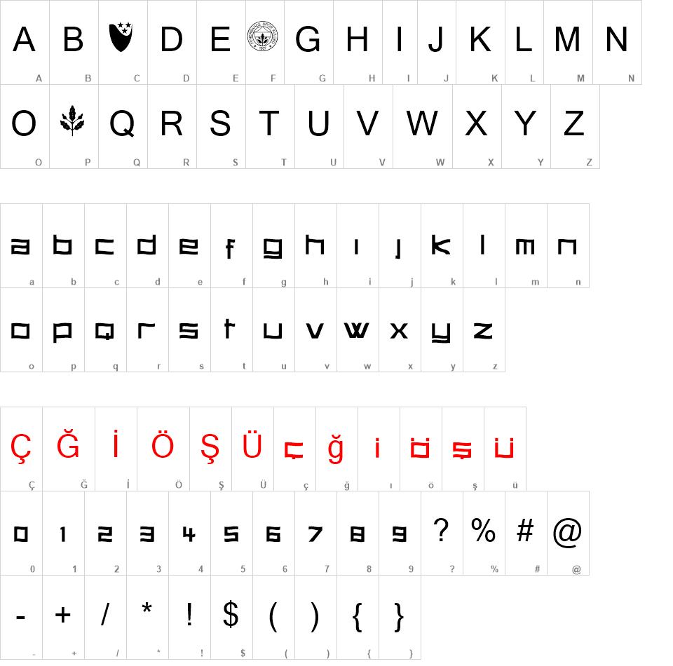 Contraatack font