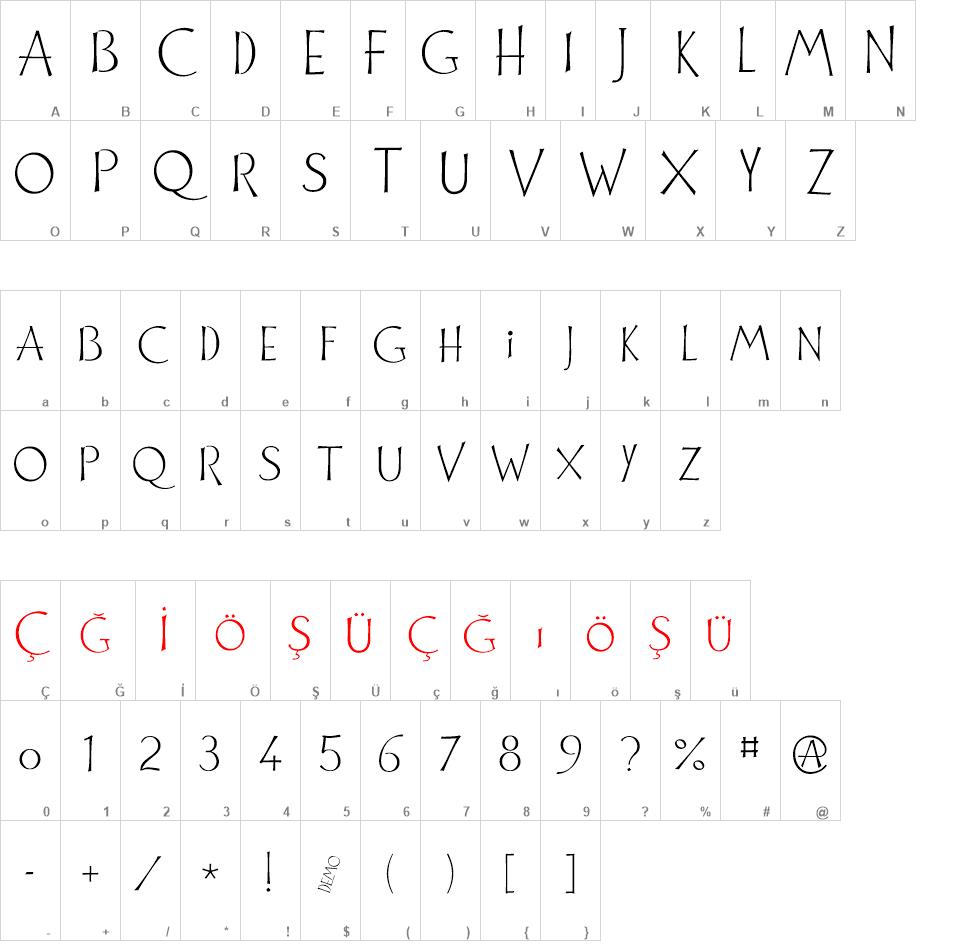 Cuivrerie font