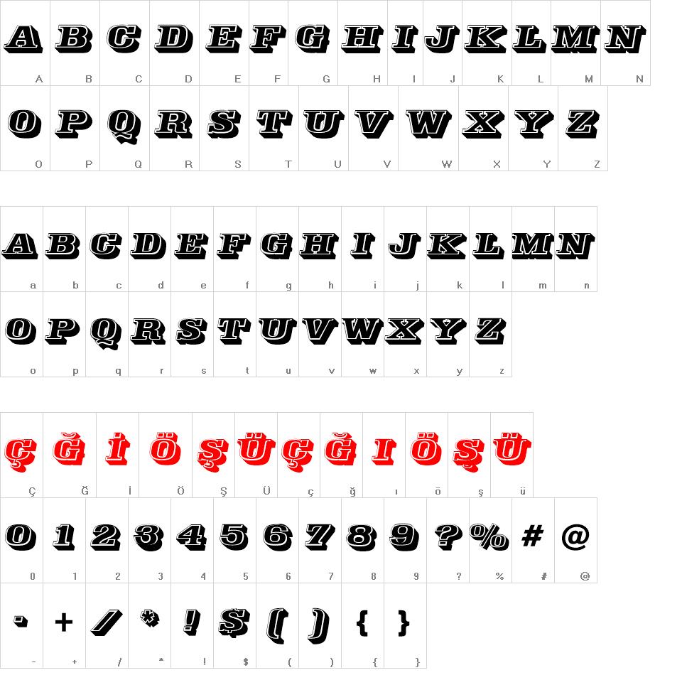 Decorated035 BT font