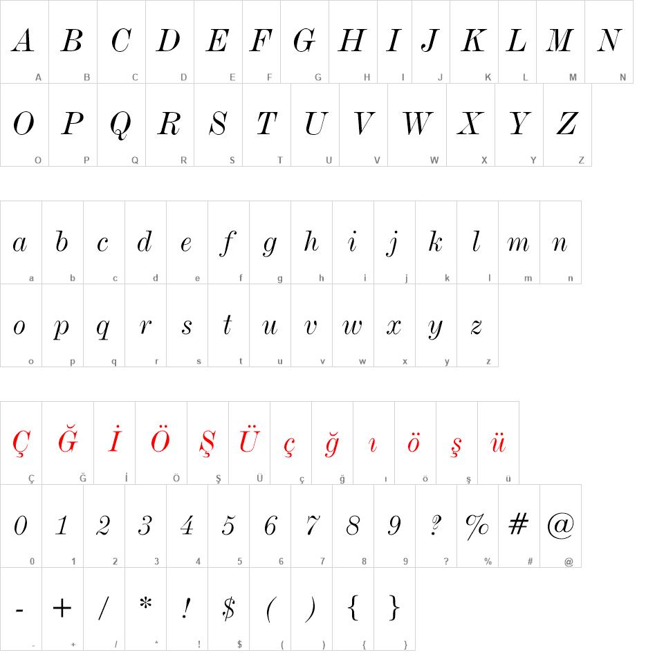 DeVinne BT font