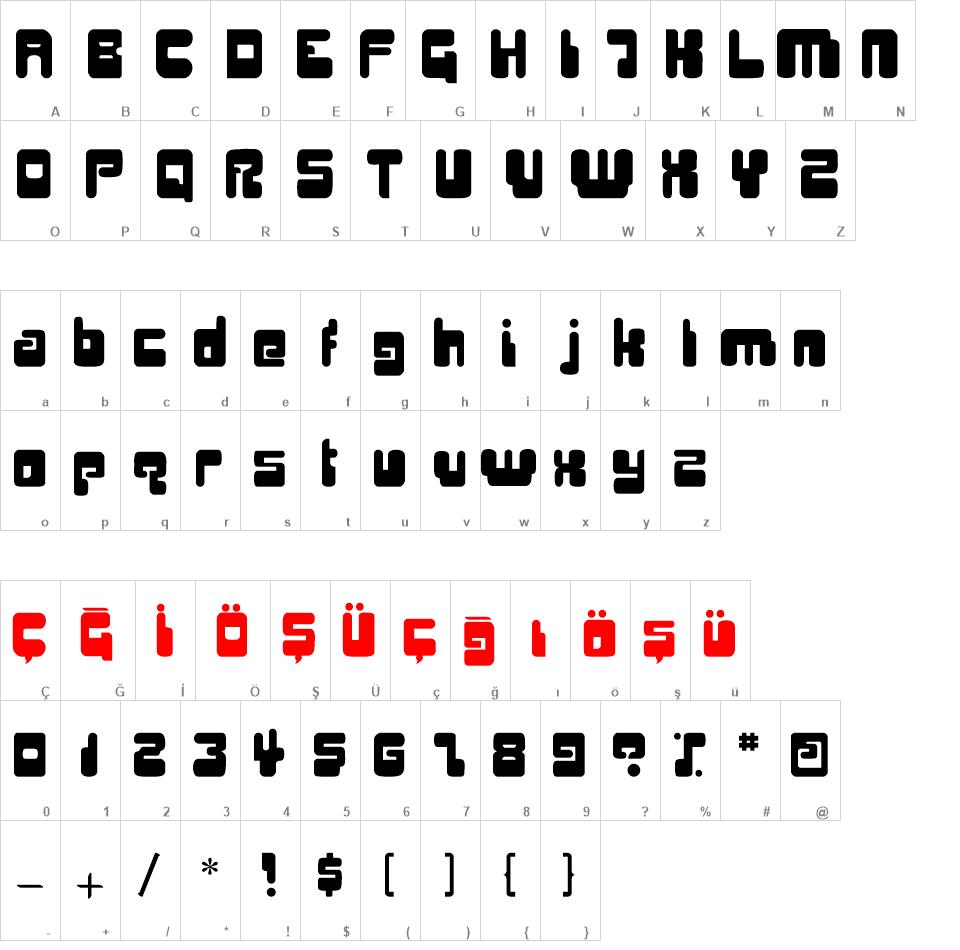 Digifit font