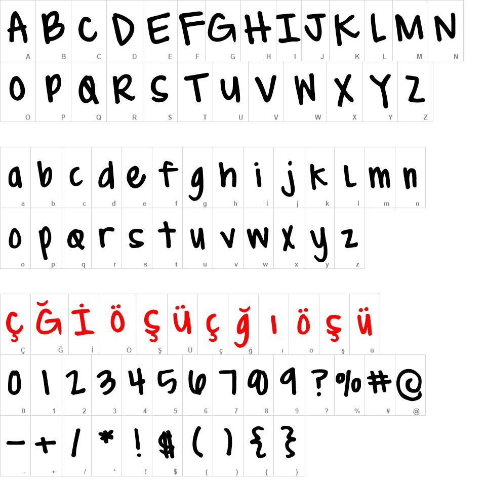 DJB Brit's Thick Pen font