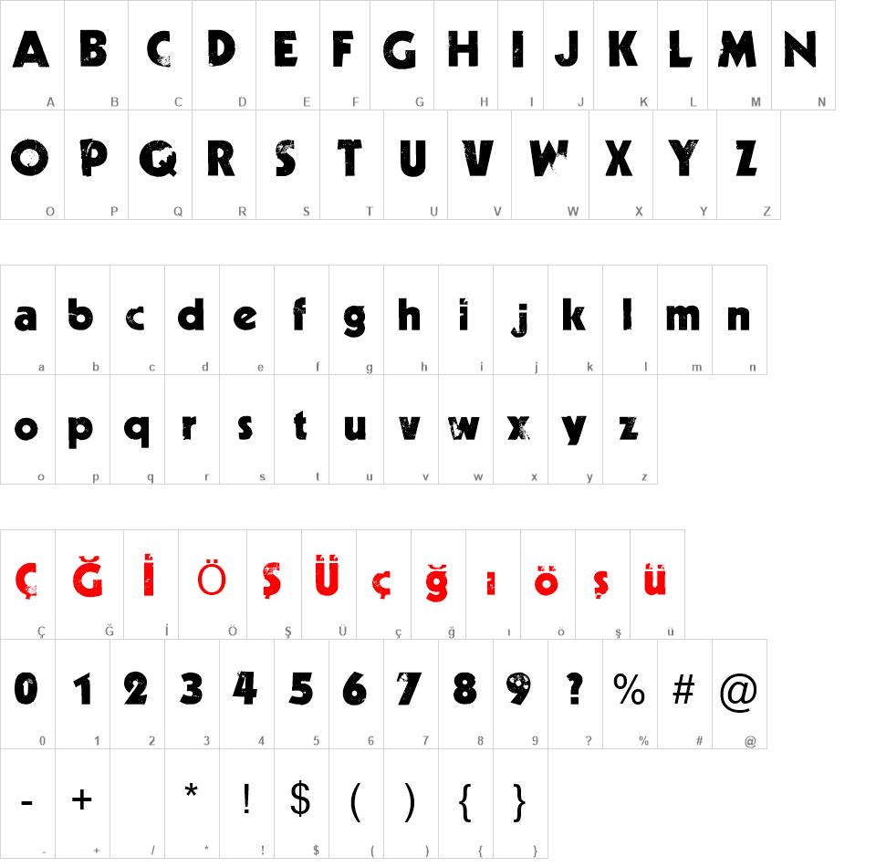 Decade font