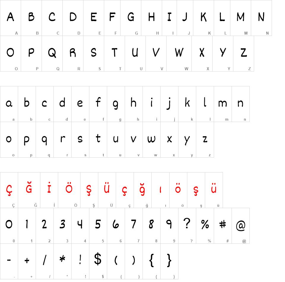 Dekko font