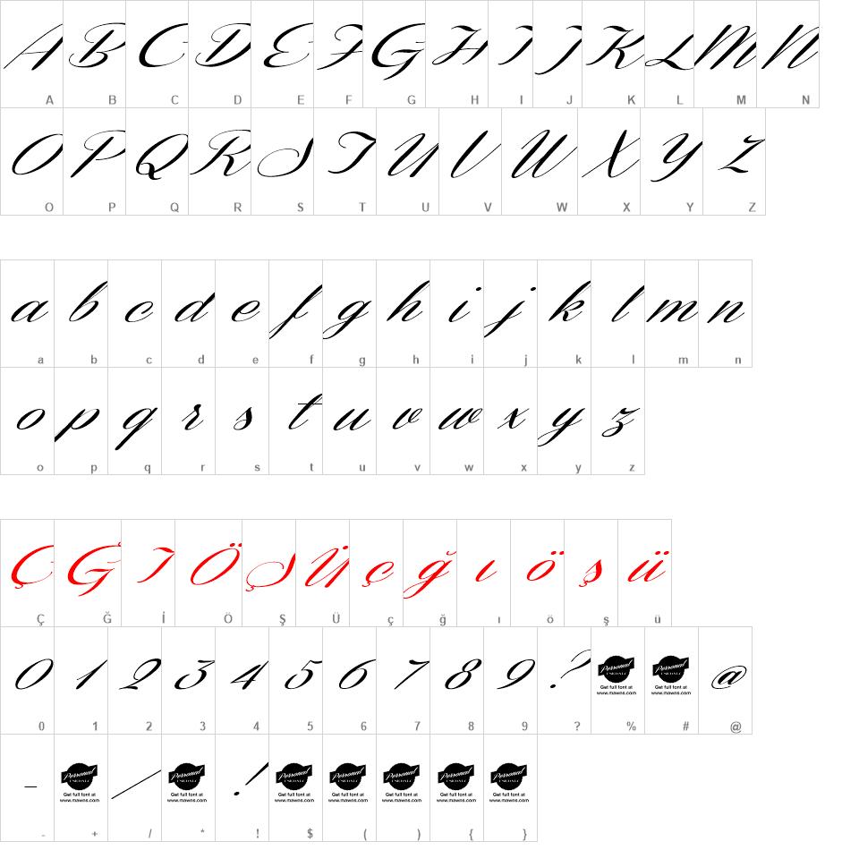 Coneria Script font