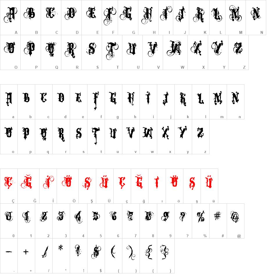 Dominatrix font