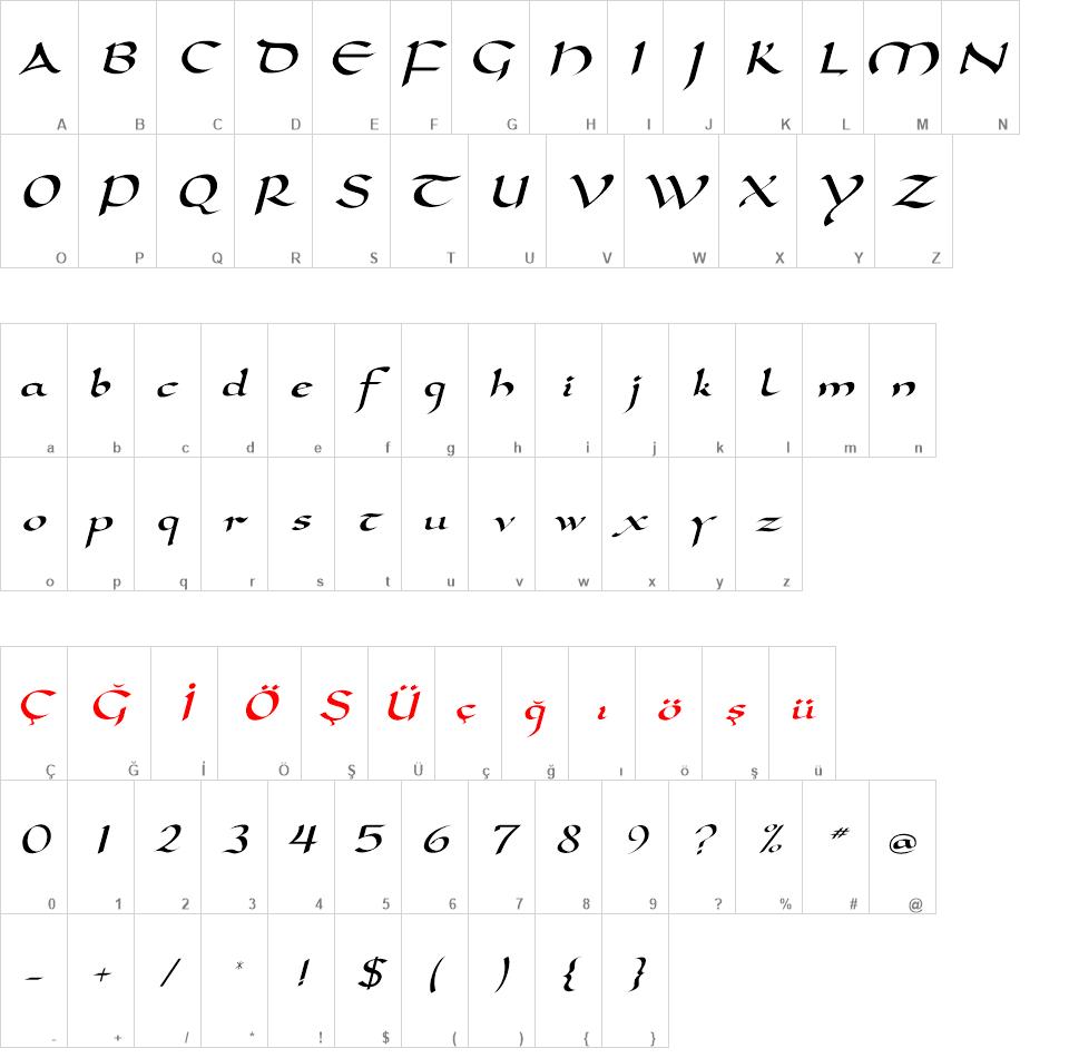 Dorovar Carolus Italik font