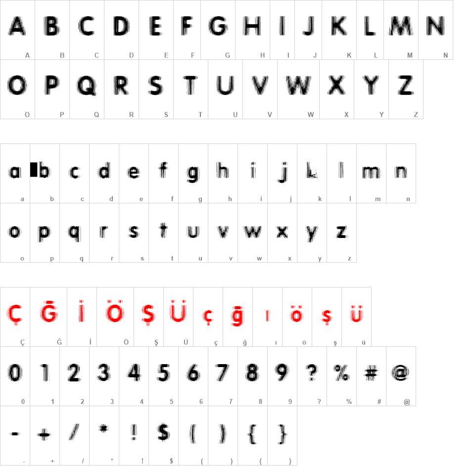 Erthqake font