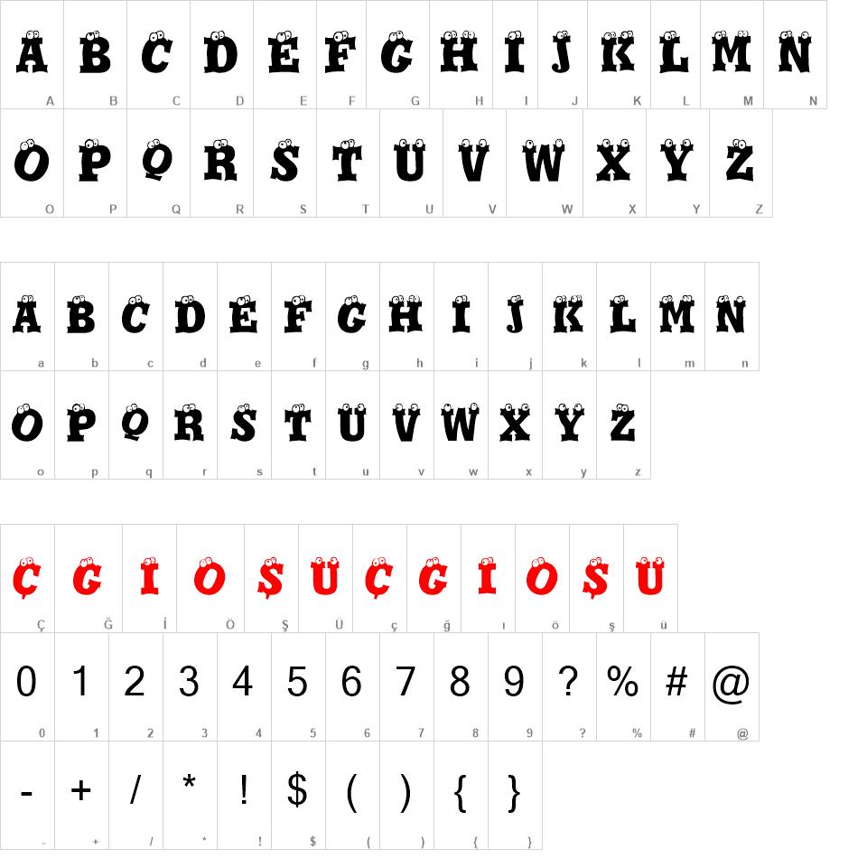 Eyesis font