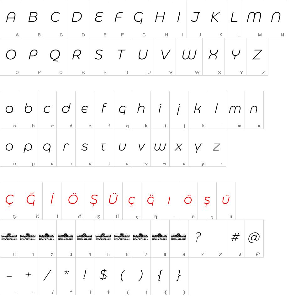 Eastman Alternate font