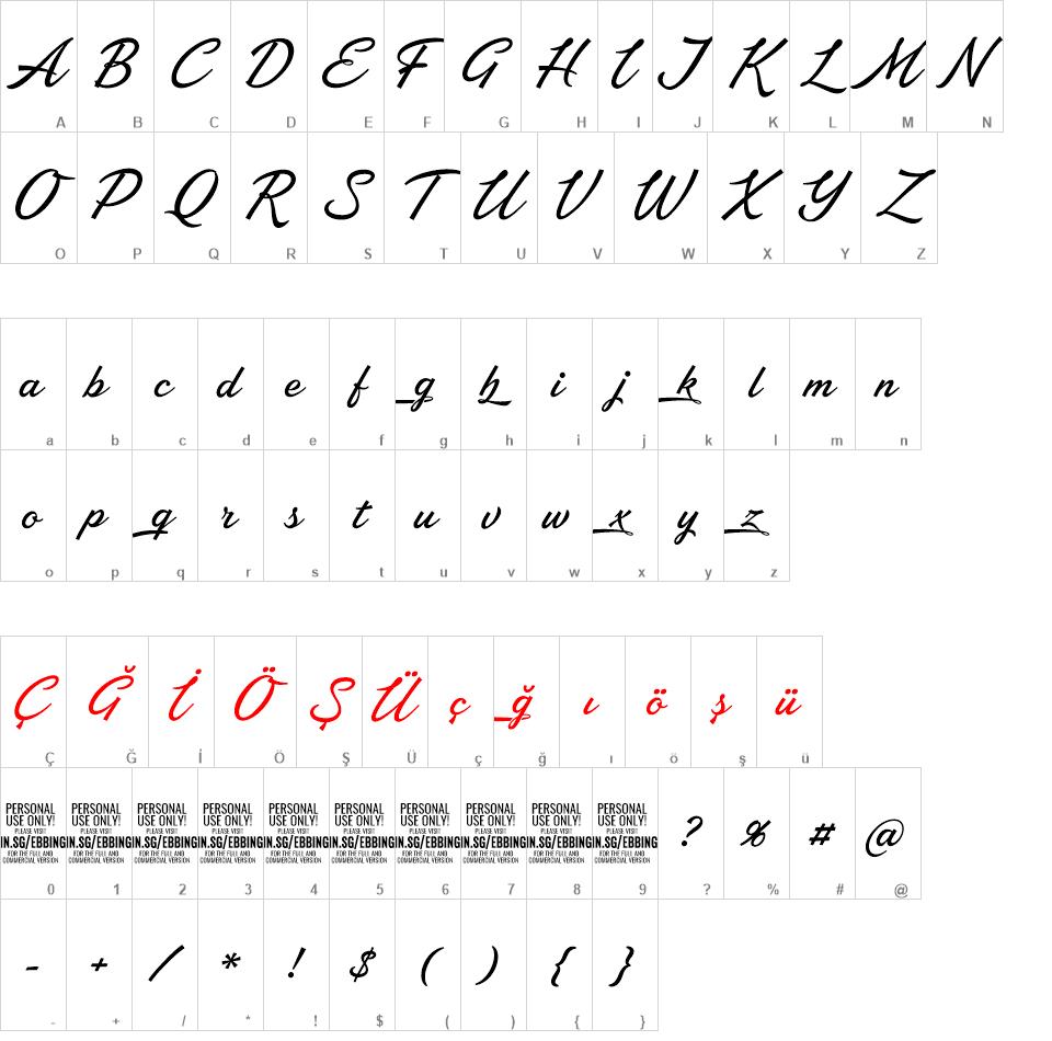 Ebbing font