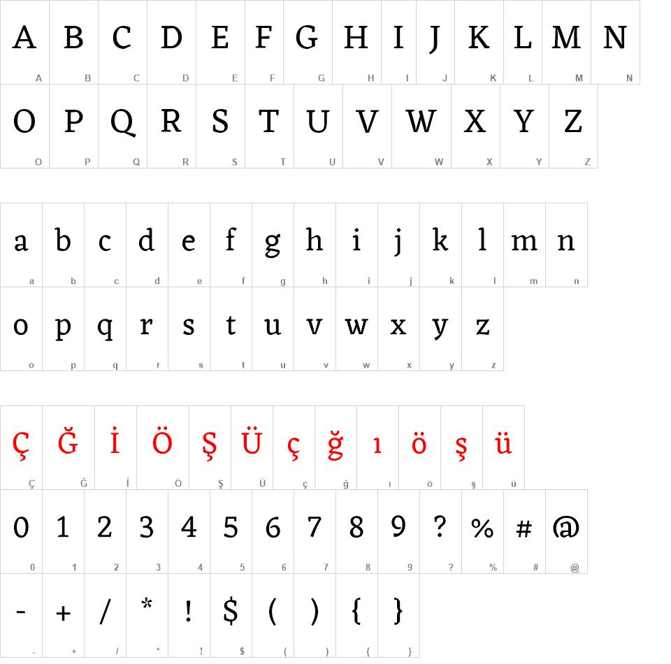 Eczar font