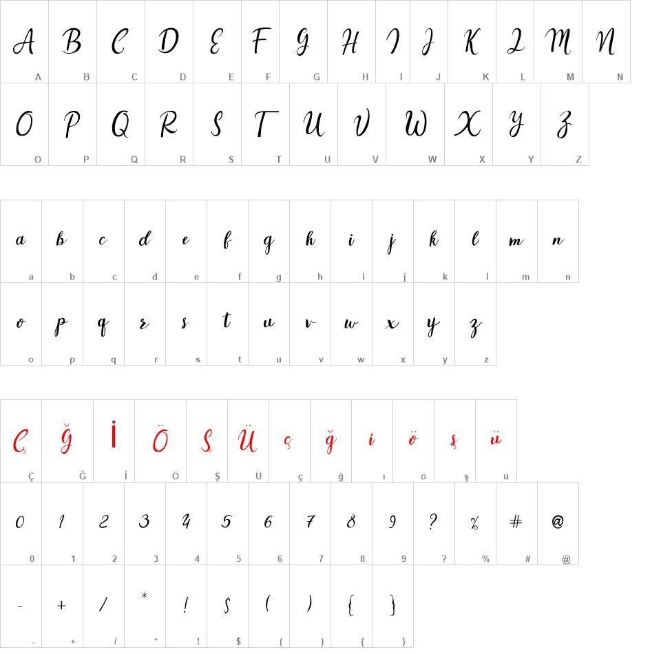 Estadia font