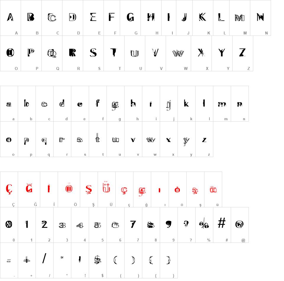 ExperiTypo5 font