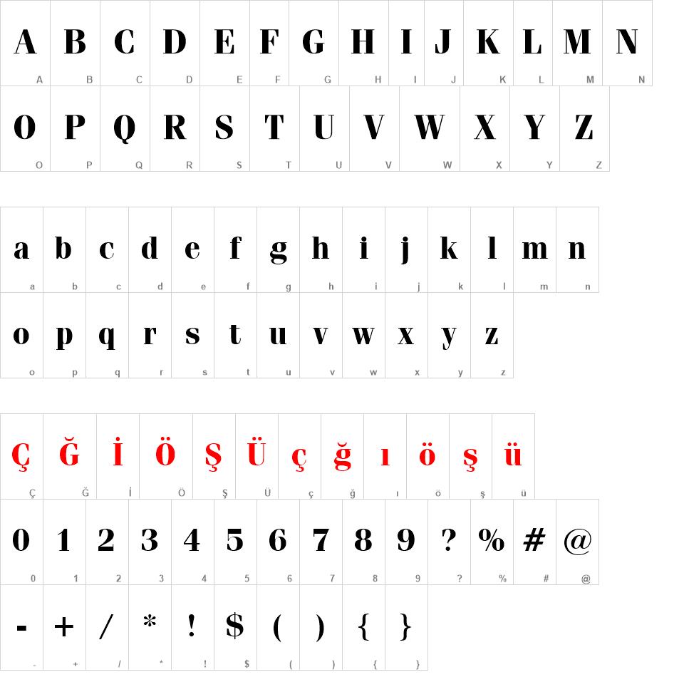 Fenice BT font