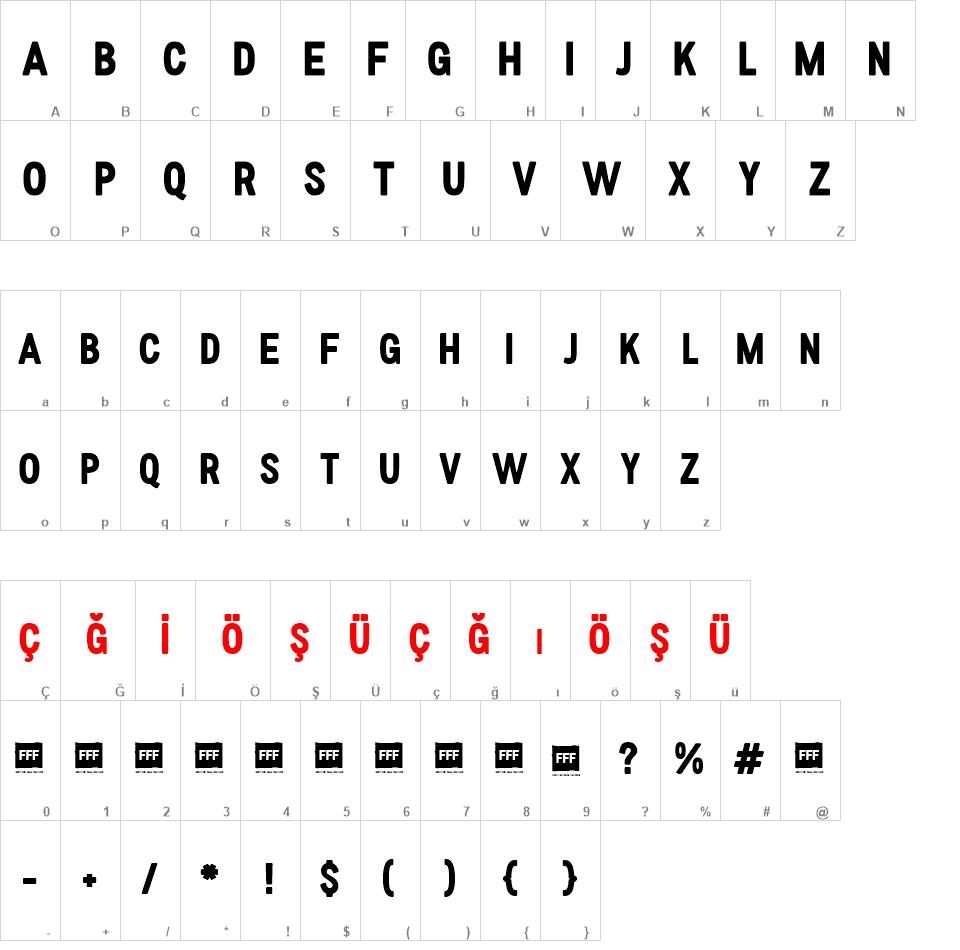 FFF font