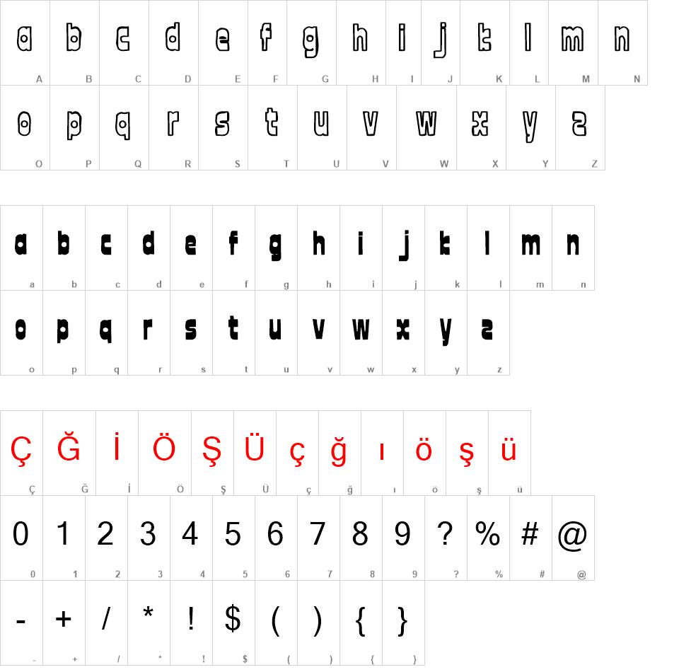 font twelve font