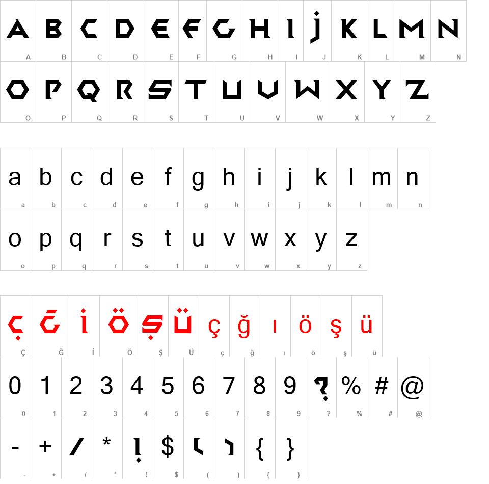 Gaziantep Font Regular font
