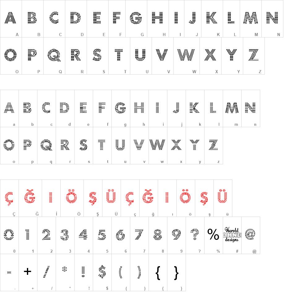 Fortuna Dot font